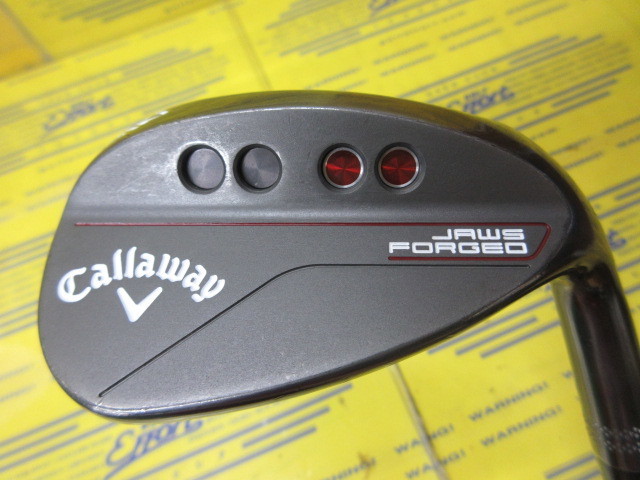 キャロウェイ<br>JAWS FORGED(2023) Charcoal Black