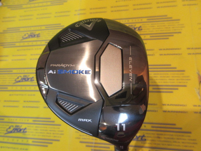 中古 キャロウェイ PARADYM Ai SMOKE 340 MINI/TENSEI 60 for CW(JP)/S/13.5[5598]■博多 中古キャロウェイ PARADYM Ai SMOKE MAX FAST ユーティリティ 27° R