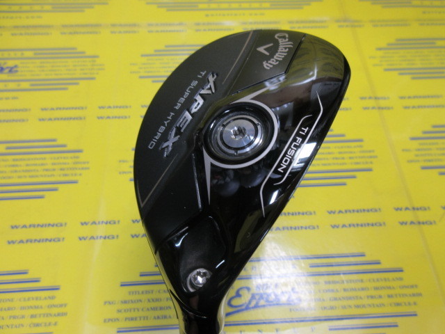 キャロウェイ　APEX Ti SUPER HYBRID