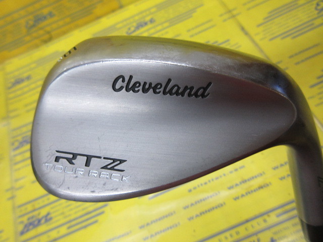 クリーブランド RTZ TOUR RACK ノーメッキ50° 54° 58° 受注生産】クリーブランドゴルフ RTZ ツアーラック（ノーメッキ