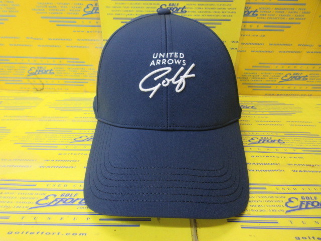 メンズ スポーティ ロゴ キャップ Navy