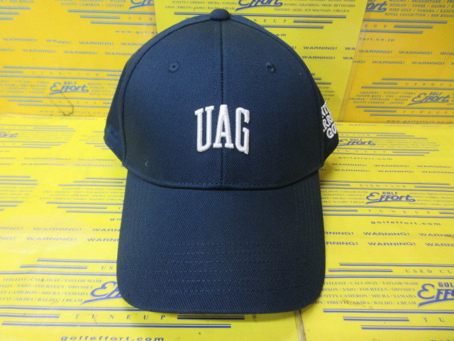 ユニセックス ツイルロゴ キャップ Navy