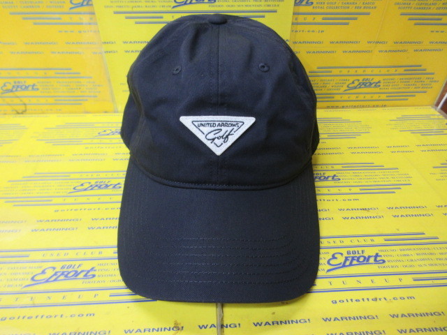 ユニセックス フェルトロゴ キャップ Navy