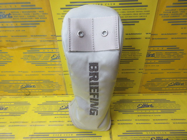 BRIEFING<br>FAIRWAY WOOD COVER METALLIC BRG253G12 Silver