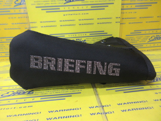 BRIEFING<br>PUTTER COVER METALLIC BRG253G15 Black