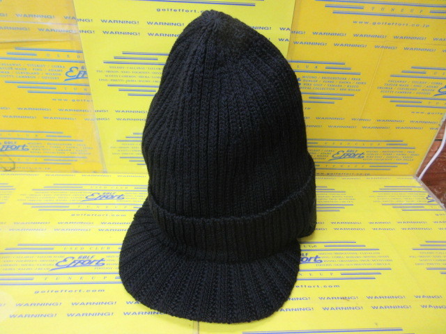 CE MS WR WOOL KNIT VISOR BEANIE BRG253M97 Black