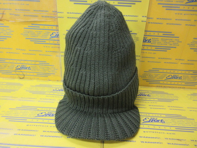 CE MS WR WOOL KNIT VISOR BEANIE BRG253M97 Olive