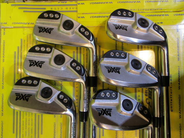 即納】PXG 0317T クローム&プロジェクトX 5.5 中古アイアンセット PXG