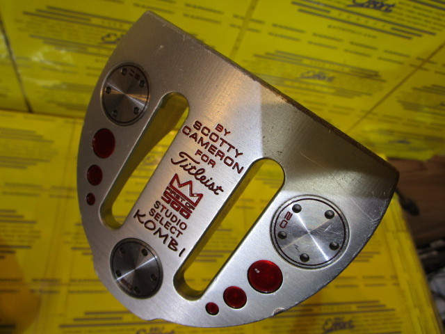 スコッティ キャメロン STUDIO SELECT KOMBI HEAVIER 1st RUNの