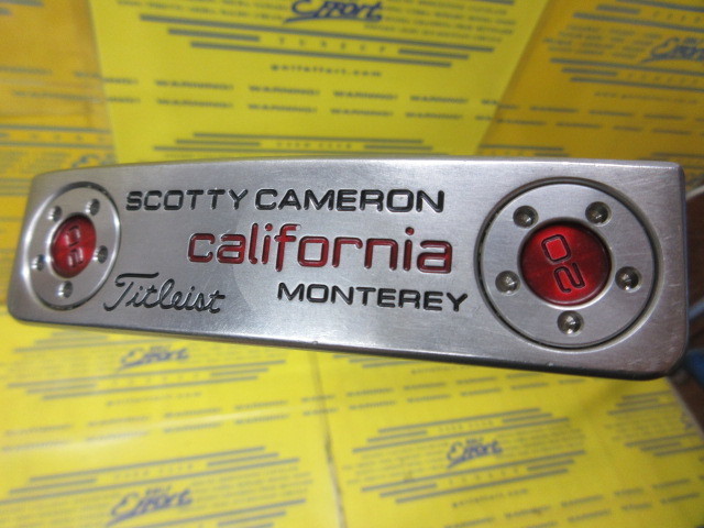 スコッティ キャメロン CALIFORNIA (2012) MONTEREYのスペック詳細