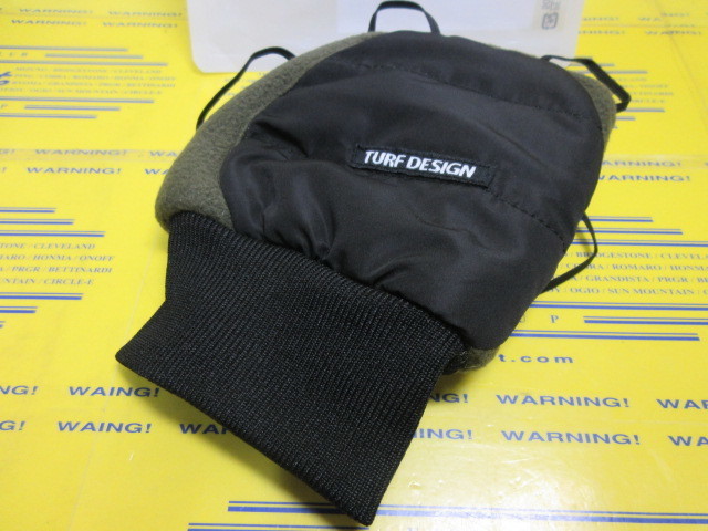 TURF DESIGN<br>ウォームハンドカバー TDWH-BE72 Black