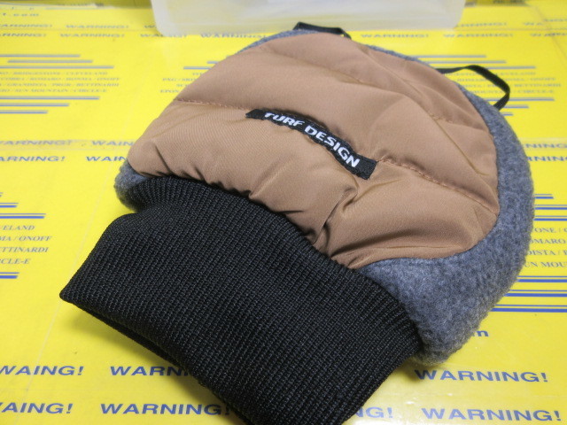 TURF DESIGN<br>ウォームハンドカバー TDWH-BE72 Beige