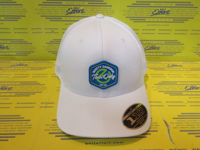 スコッティ キャメロン<br>WHITE TOUR ONLY FLEXFIT RETRO TRUCKER HAT