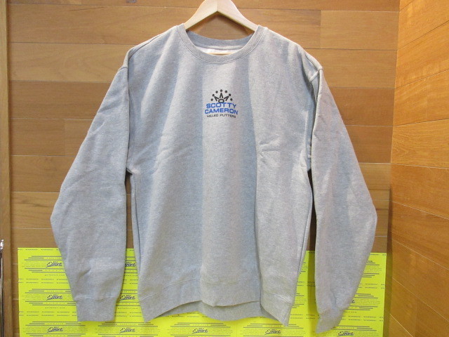 スコッティ キャメロン<br>FINISH LINE CREW NECK