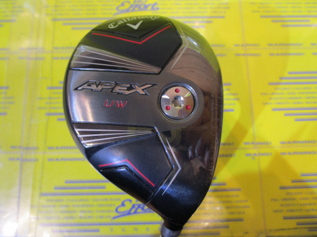 キャロウェイ 2023APEX UW　23° 純正S キャロウェイ APEX UW(2023)のスペック詳細 | 中古ゴルフクラブ通販