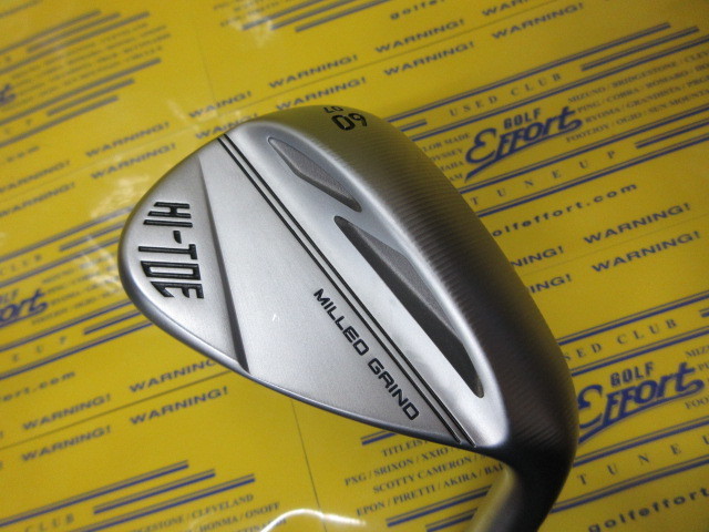 MILLED GRIND HI-TOE 3 CHROME WEDGE