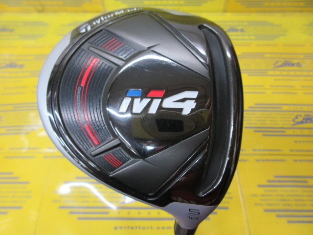 中古品【プロトタイプ】TaylorMade テーラーメイドM4 W#5 18度 TourAD