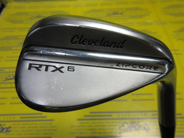 廃盤+非売品 CTR FG取り替えポイント6本！！ クリーブランド RTX 6 ZIPCORE TOUR SATINのスペック詳細 | 中古ゴルフ