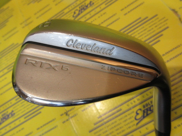 FRANCESCA GIOBBI 確認用 クリーブランド RTX 6 ZIPCORE TOUR SATINのスペック詳細 | 中古ゴルフ