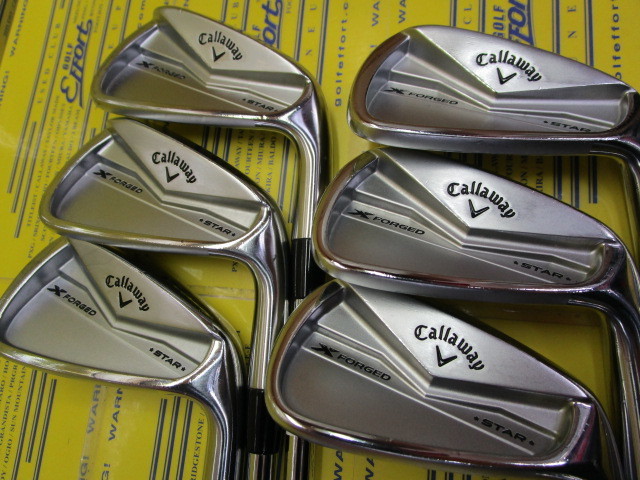 【中古品】ほぼ新品 X-FORGED STAR 2024 キャロウェイ X-FORGED STAR(2024)のスペック詳細 | 中古ゴルフクラブ