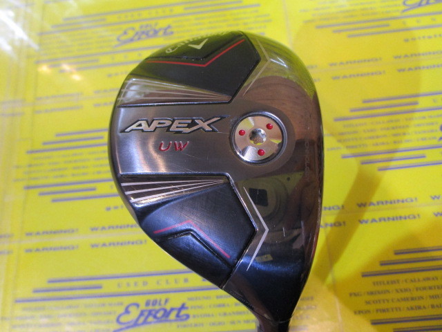 キャロウェイゴルフ APEX UW(2023) 17° コース未使用品 中古】APEX UW ユーティリティ (キャロウェイ) APEX 通販｜GDO中古