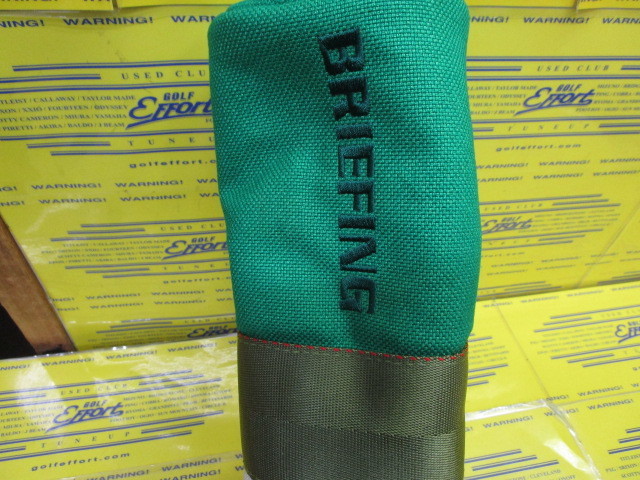 BRIEFING<br>BARREL UTILITY COVER WL BRG241G29 Green×Ivory