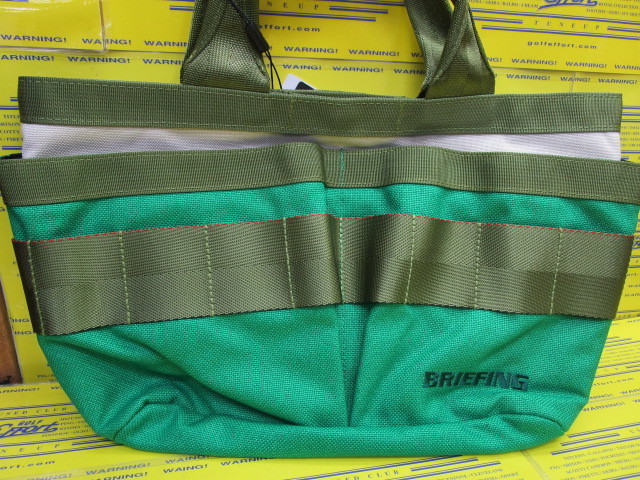 BRIEFING<br>TOOL CART TOTE WL BRG241T35 Green×Ivory