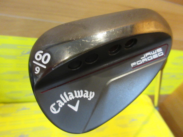 キャロウェイ JAWS FORGED(2023) Charcoal Blackのスペック詳細 | 中古