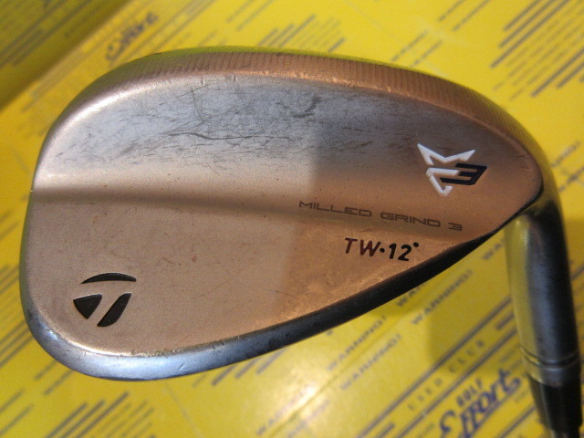 テーラーメイド MILLED GRIND3 TW GRINDのスペック詳細 | 中古ゴルフ