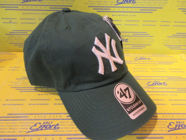 ４７<br>14751187 47クリーンナップ ニューヨーク・ヤンキース ダークグリーン