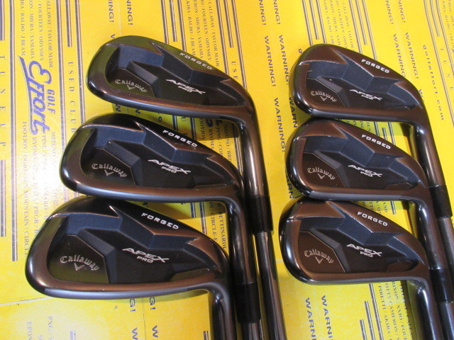 キャロウェイ APEX PRO SMOKE '19 4-P 7本セット キャロウェイ APEX