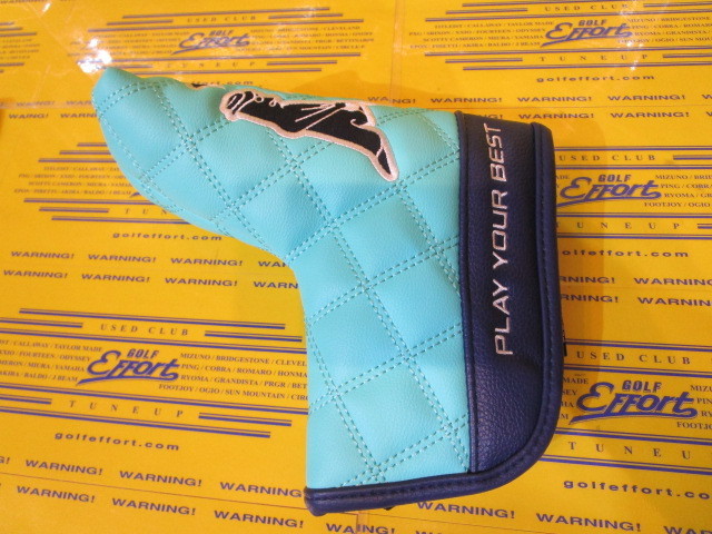 HC-U2602 MR.PING Qulting Putter Cover Blade Turquoise
