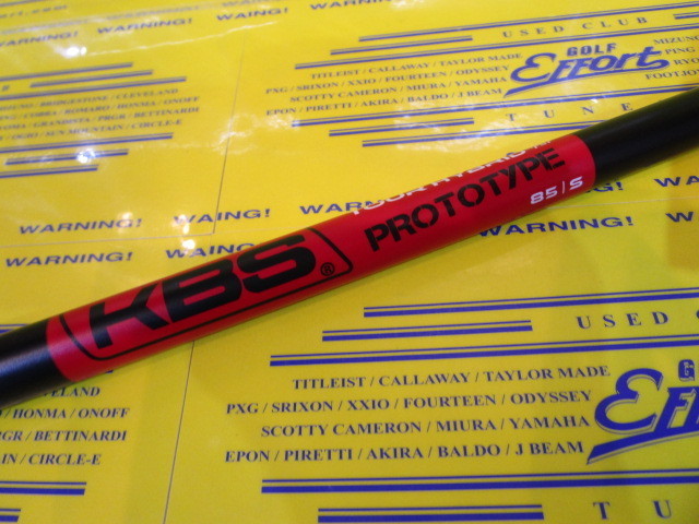 KBS TOUR HYBRID PROTOTYPE 85:ﾃｰﾗｰﾒｲﾄﾞ ｽﾘｰﾌﾞ