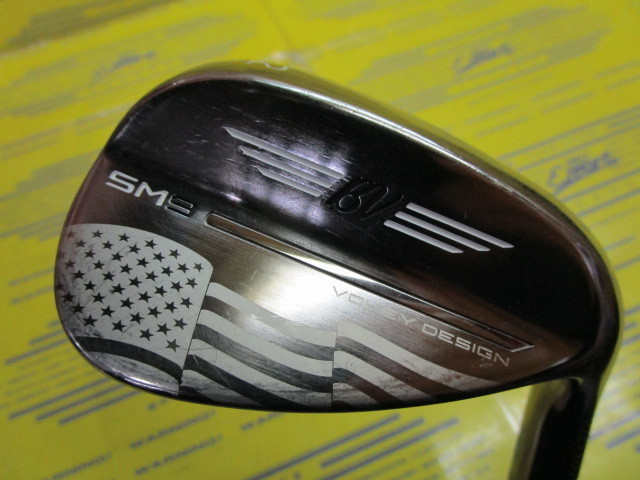 CUSTOM VOKEY SM9 Brushed Steel USA Flag Limited