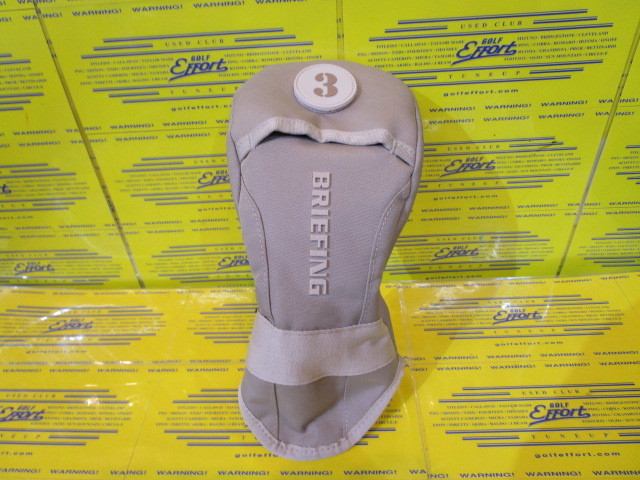 BRIEFING<br>GRIP FAIRWAY WOOD COVER NC BRG261G03 Beige