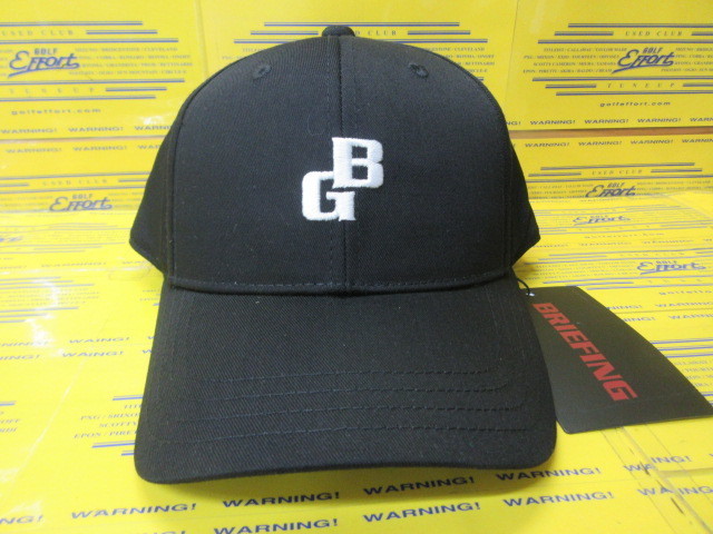 BRIEFING<br>MS SMALL BG LOGO CAP BRG261MA40 Black