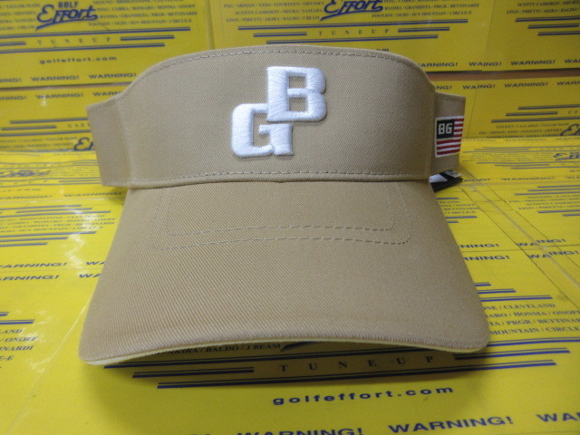 BRIEFING<br>MS BG LOGO VISOR BRG261MA60 Beige