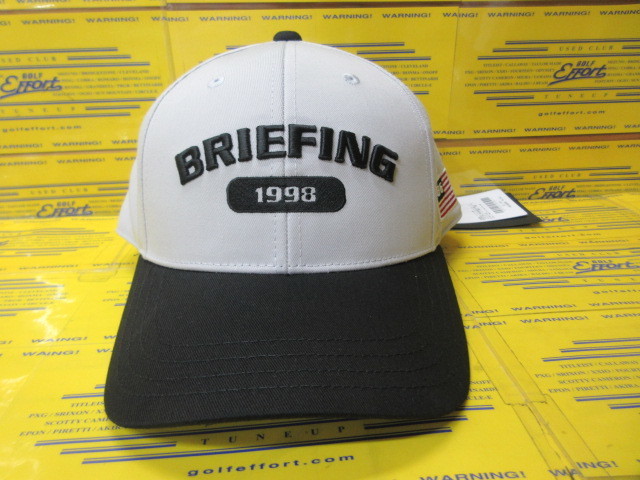 BRIEFING<br>MS COLLEGE LOGO CAP BRG261MA80 Gray