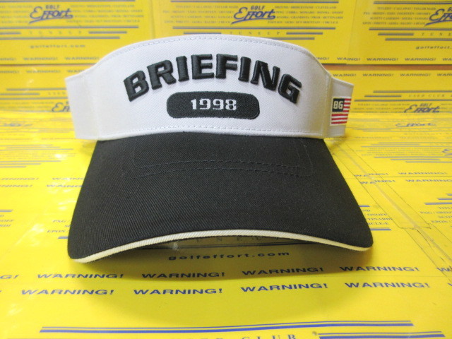 BRIEFING<br>MS COLLEGE LOGO VISOR BRG261MA90 Gray