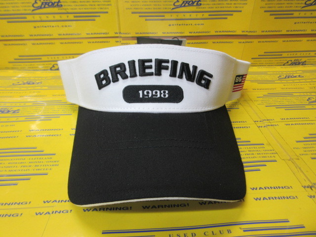 BRIEFING<br>MS COLLEGE LOGO VISOR BRG261MA90 White