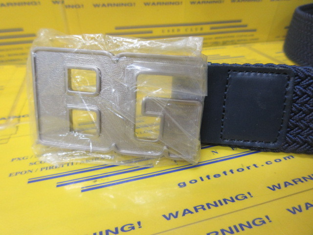 MS BG BUCKLE MESH BELT M BRG261MD70 Navy