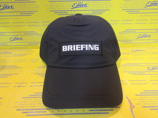 BRIEFING<br>MS WATERPROOF CAP BRG261M17 Black