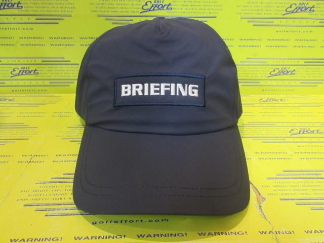 BRIEFING<br>MS WATERPROOF CAP BRG261M17 Navy