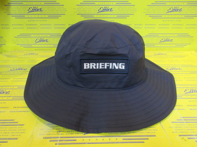 BRIEFING<br>MS WATERPROOF WIDE HAT BRG261M18 Navy