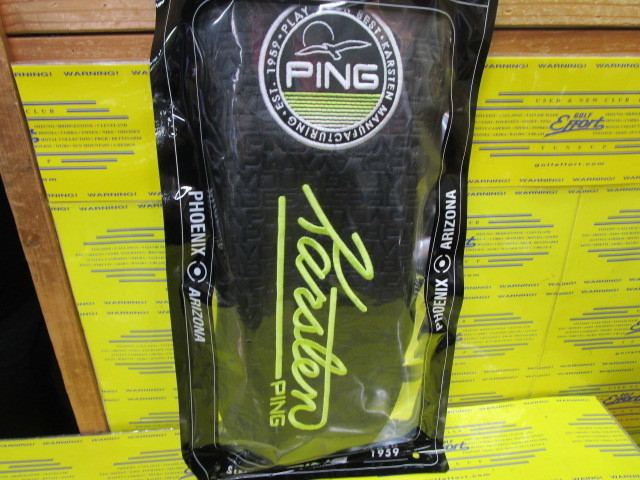 ピン<br>HC-N2601 MR.PING SURF HEADCOVER DR Black