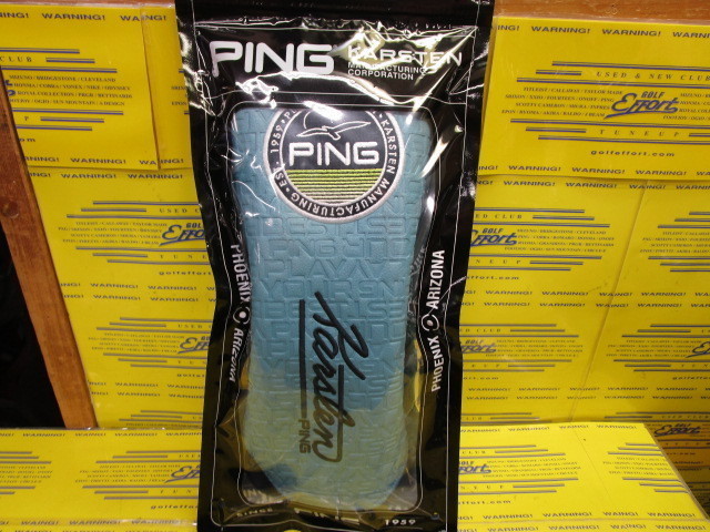 ピン<br>HC-N2602 MR.PING SURF HEADCOVER FW Blue Grey