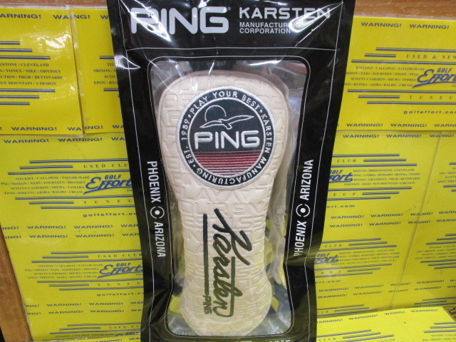 ピン<br>HC-N2603 MR.PING SURF HEADCOVER HB Beige