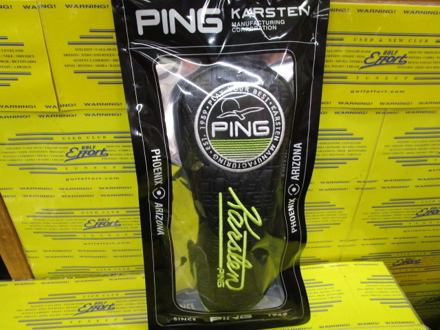 ピン<br>HC-N2603 MR.PING SURF HEADCOVER HB Black