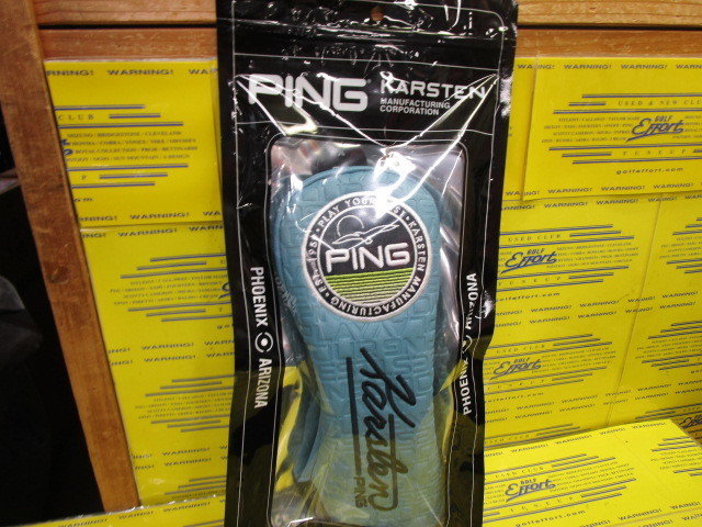 ピン<br>HC-N2603 MR.PING SURF HEADCOVER HB Blue Grey