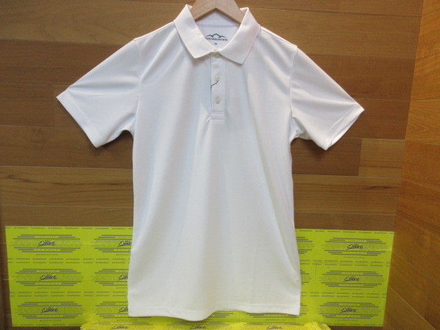 メンズ ポロシャツ SUMA001M ホワイト